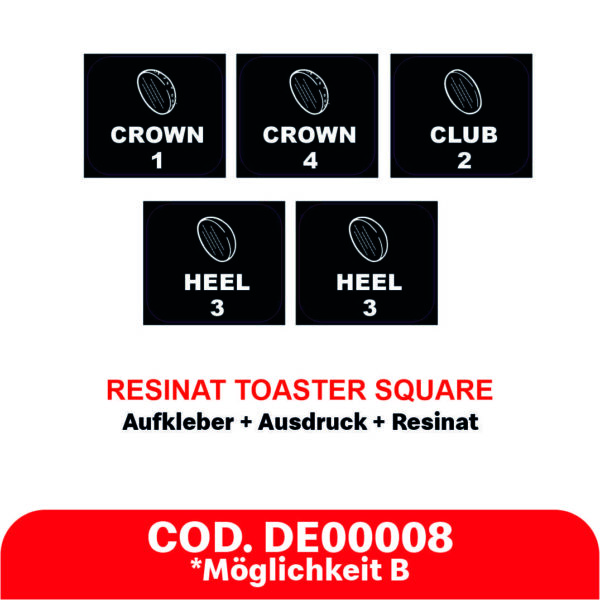 RESINAT TOASTER SQUARE