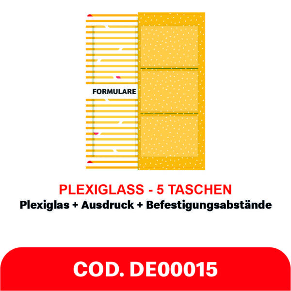 PLEXIGLASS 70X100 5 TASCHEN