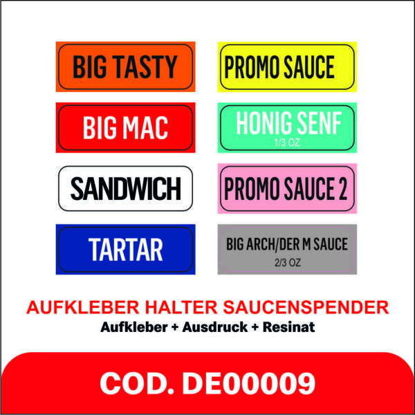 AUFKLEBER HALTER KARTUSCHENPISTOLEN
