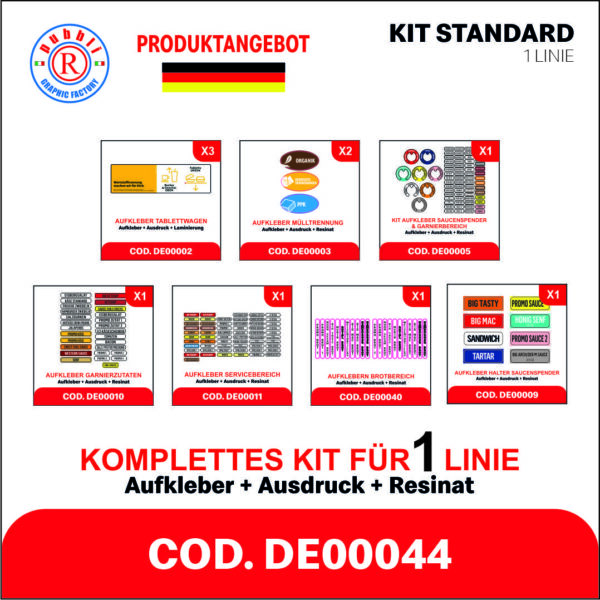 KOMPLETTES KIT FÜR 1 LINIE